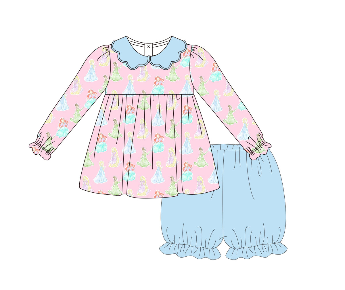 PRESALE ETA JANUARY Princesses Bloomer Short Set