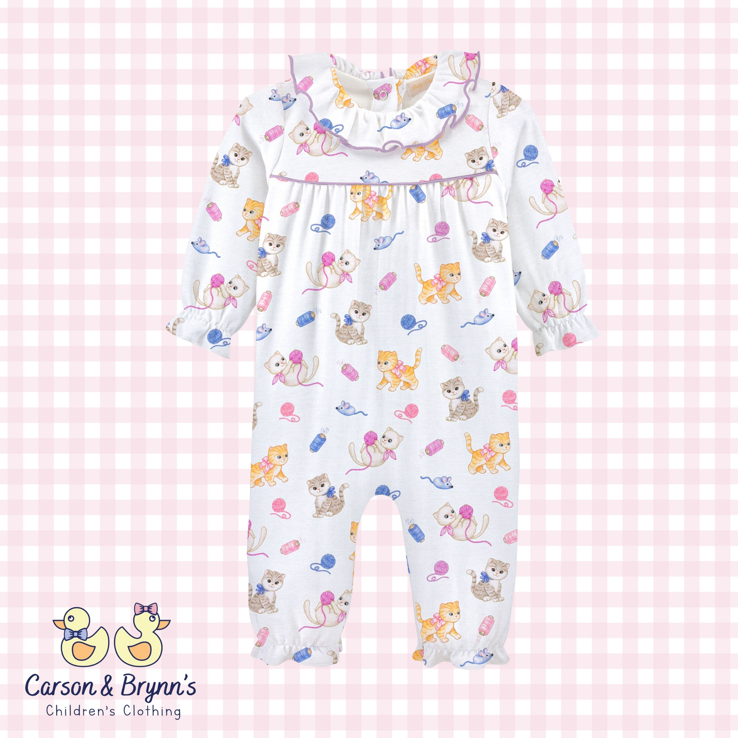 Baby Club Chic Kitty Playtime Playsuit