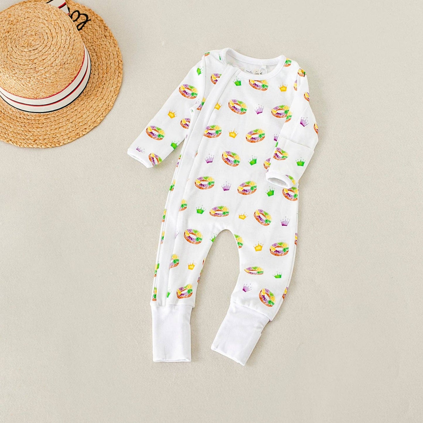 Nola Tawk - King Cake Organic Cotton Pajama Set