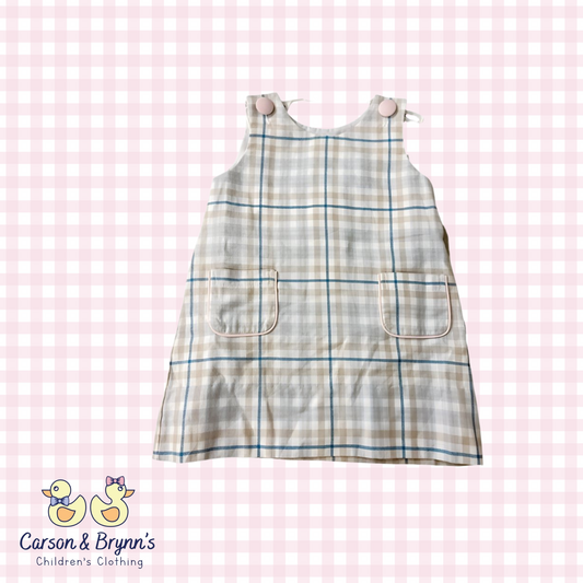 Lullaby Set Julia Jumper- Kirkland Plaid