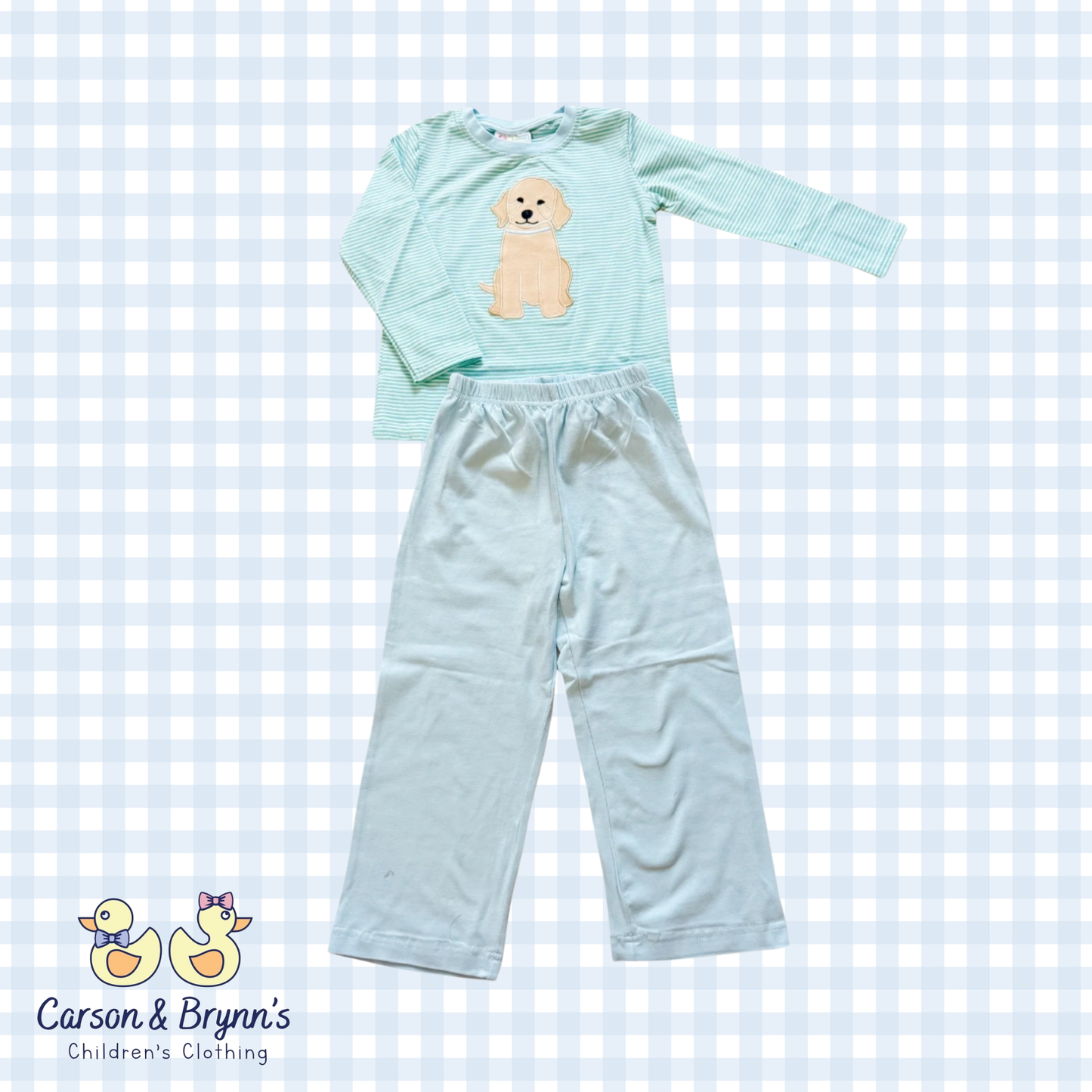 Puppy Pants Set