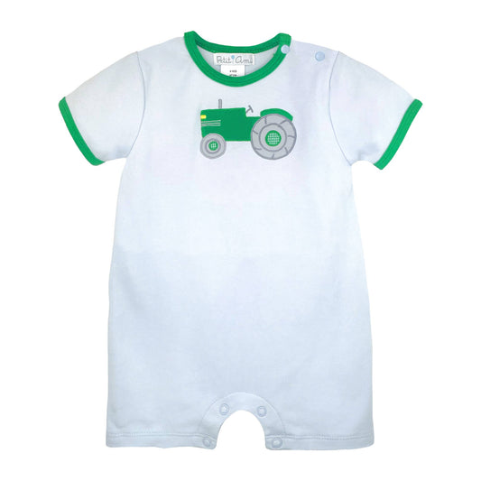 Petit Ami & Zubels - Tractor Knit Romper