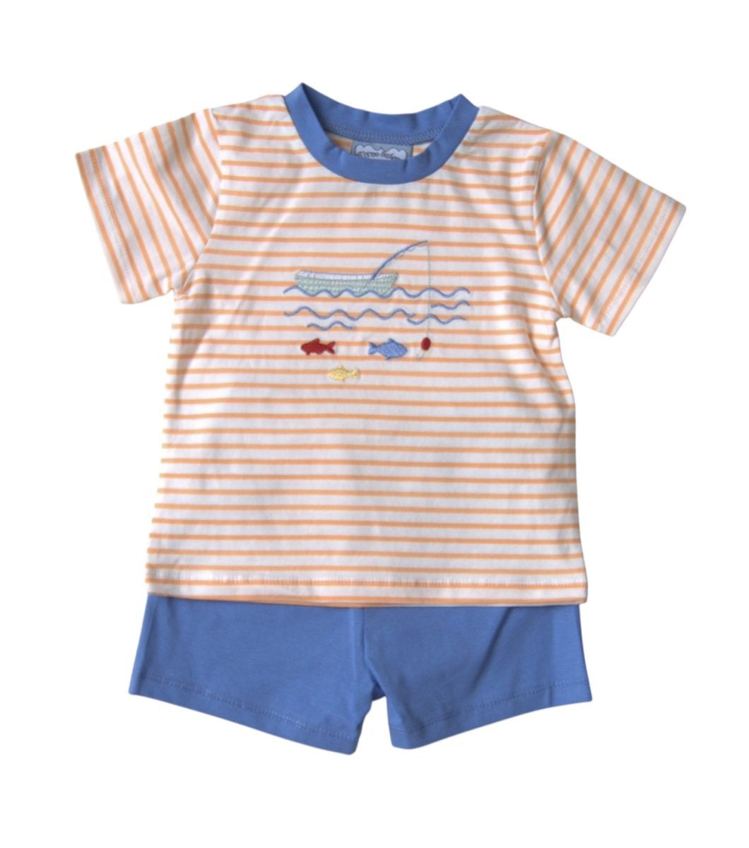 Gone Fishing Short Set