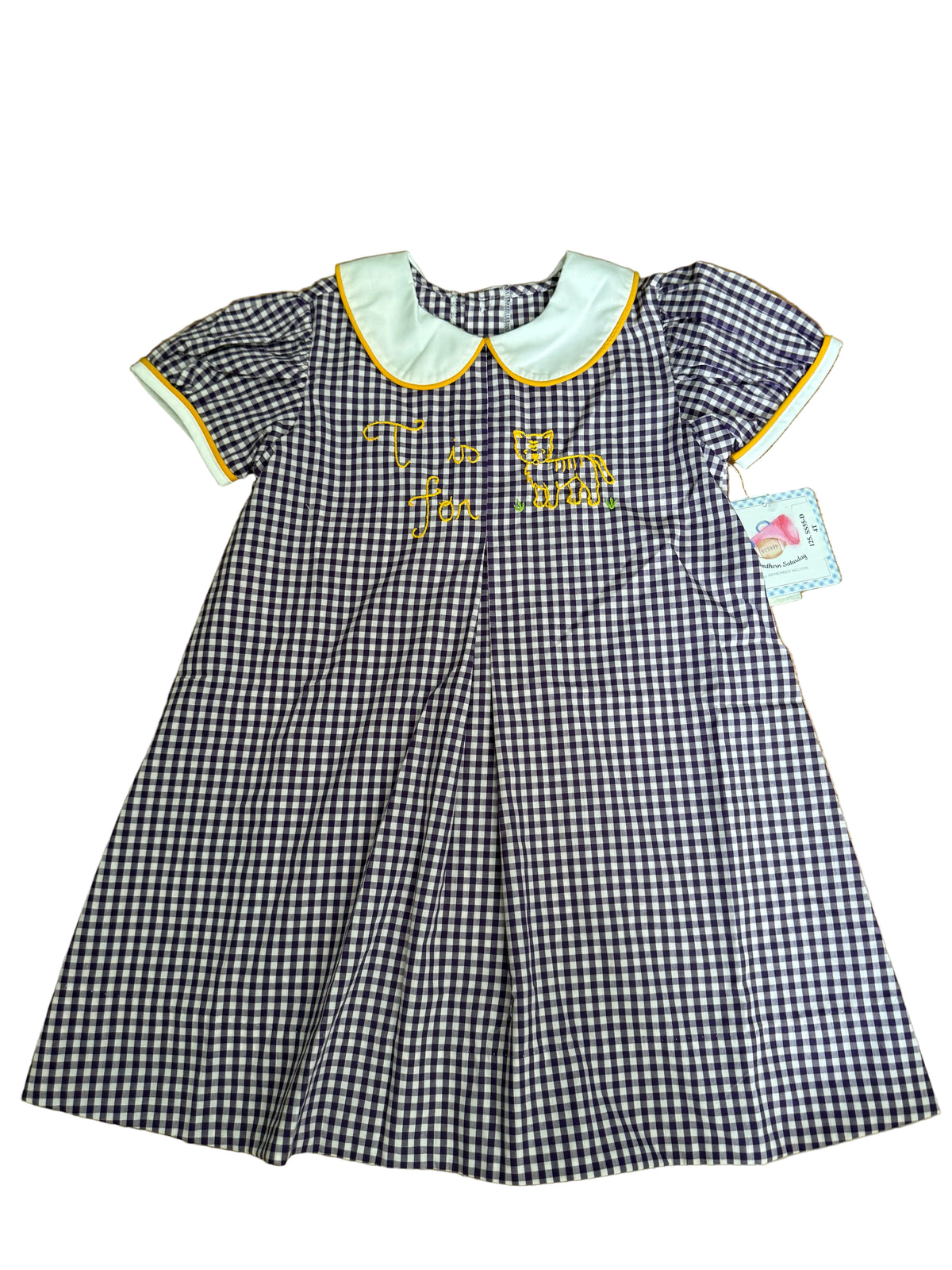 Southern Saturday T is for Tiger Dress