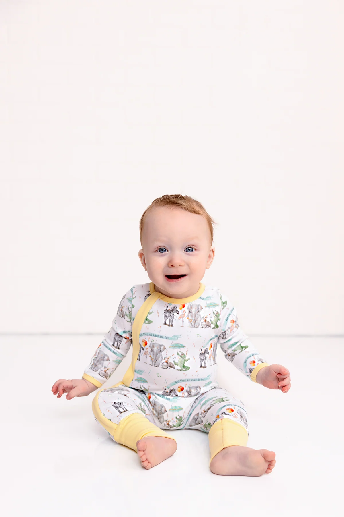 Nola Tawk And They All Asked For You Organic Cotton Zip Up Pajamas