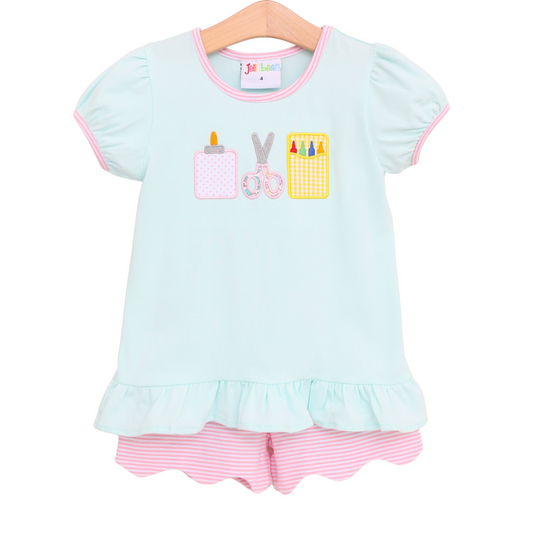 Ready, Set, Learn Scallop Short Set