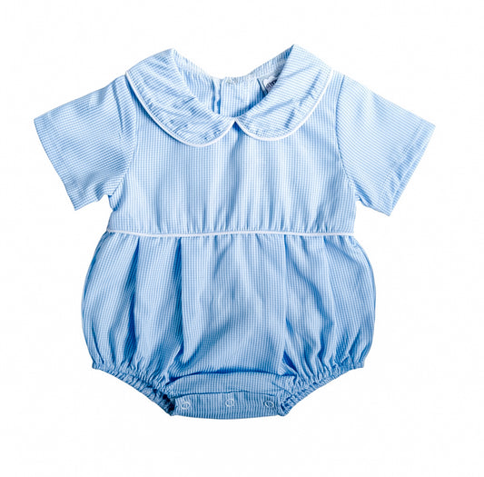 Cory Bubble- Blue Gingham