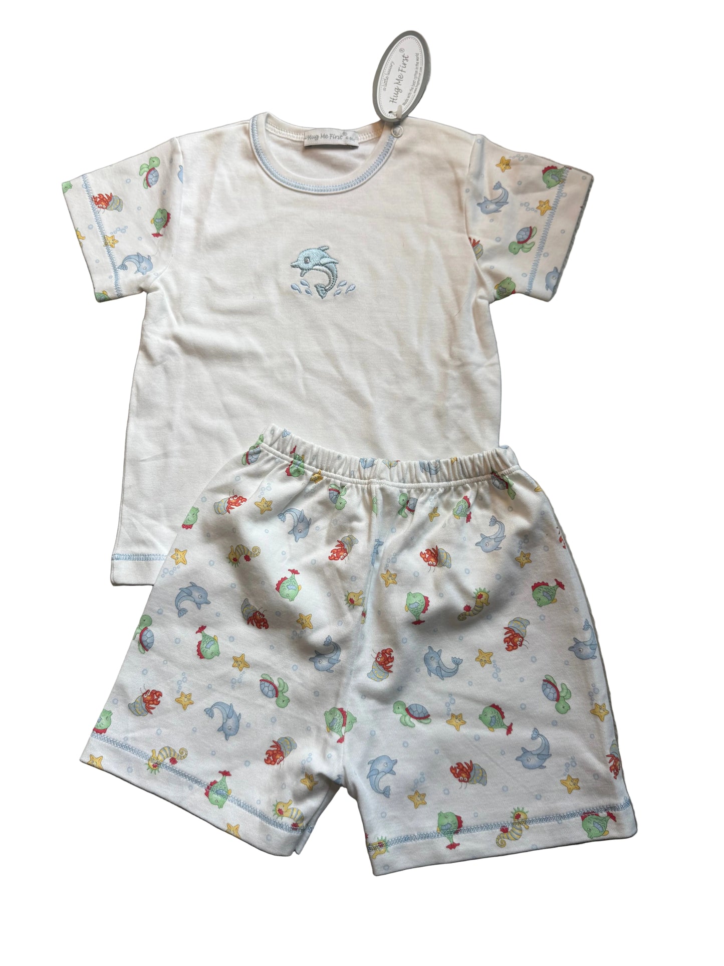 Hug Me First Dolphin Short Set
