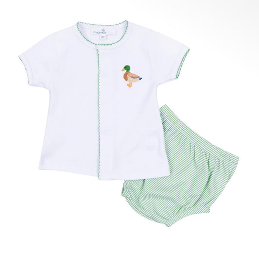 Magnolia Baby Mallard Moments Diaper Set