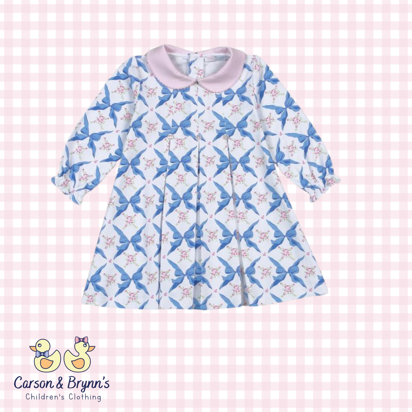 Baby Loren Pretty in Bows Pima Dress