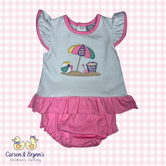 Beach Days Girl Bloomer Set