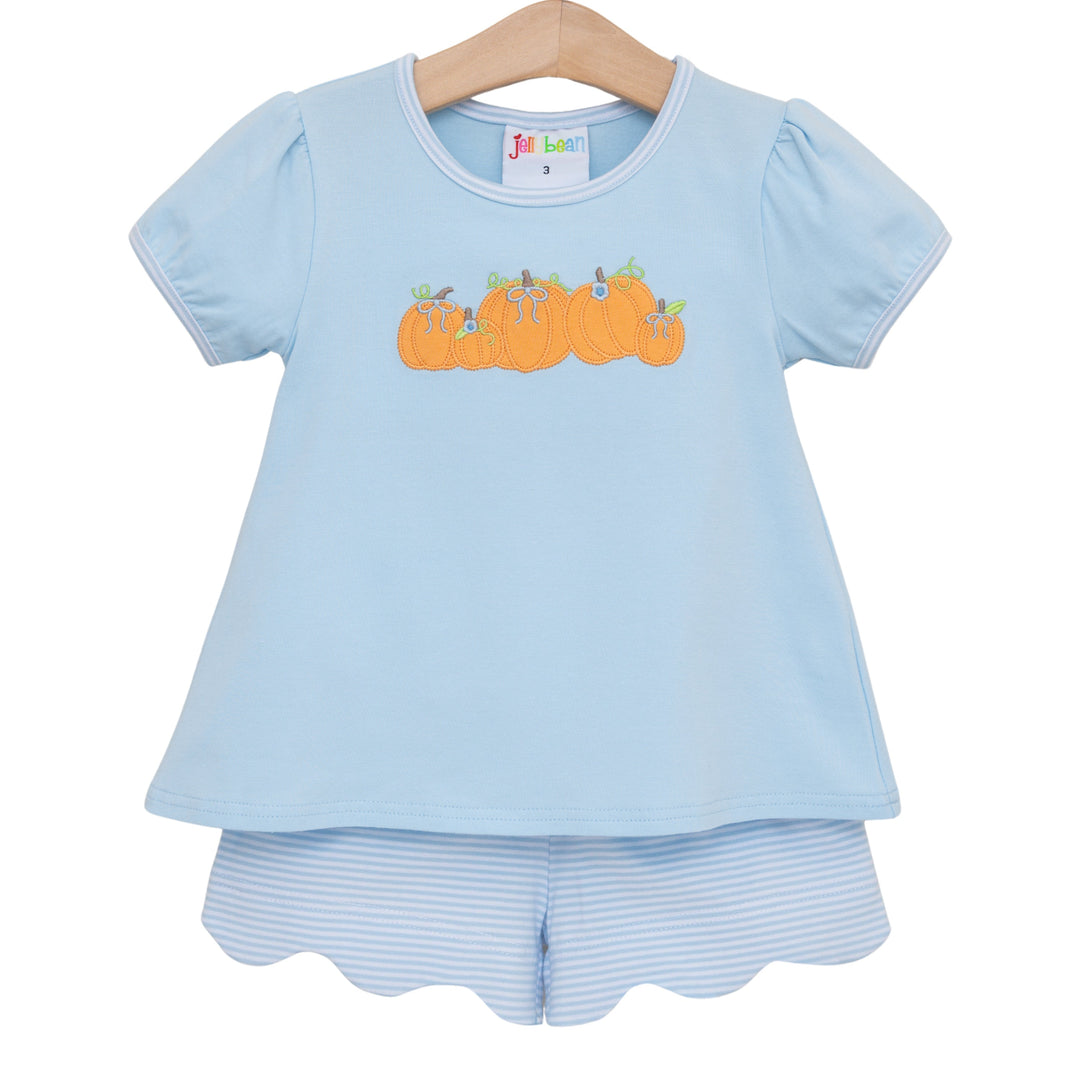 Jellybean By Smock Candy Pick of the Patch Scallop Short Set