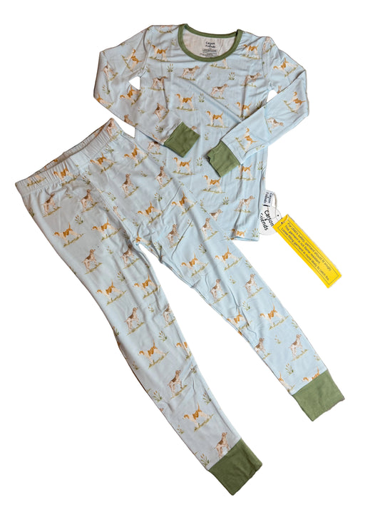 Carson and Friends Bamboo Viscose Pajama Set- Hunting Dogs