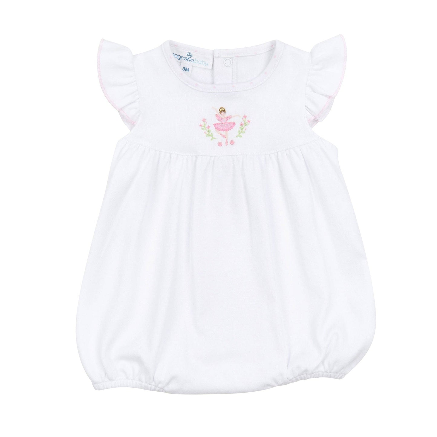 Magnolia Baby - Twinkle Toes Embroidered Bubble
