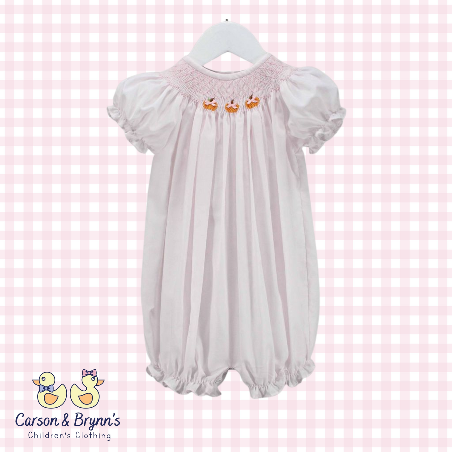 Baby Blessings Pumpkins Geometric Ellie Bubble