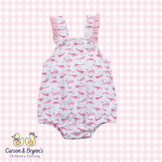 Baby Loren Whale Sunsuit