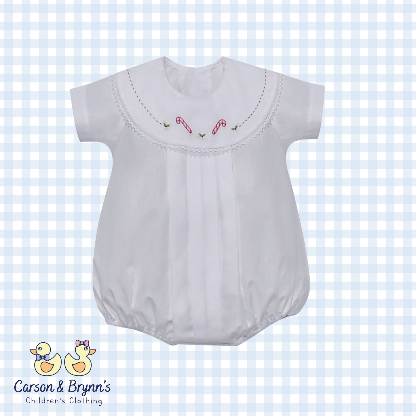 Baby Sen Bailey Candy Cane Bubble- Boys
