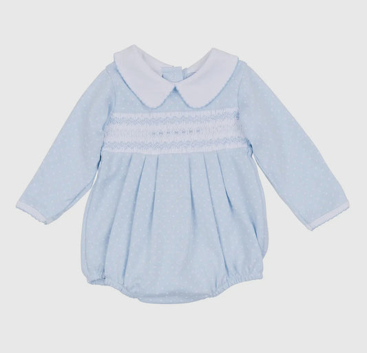 Magnolia Baby Luca’s Classics Smocked Bubble