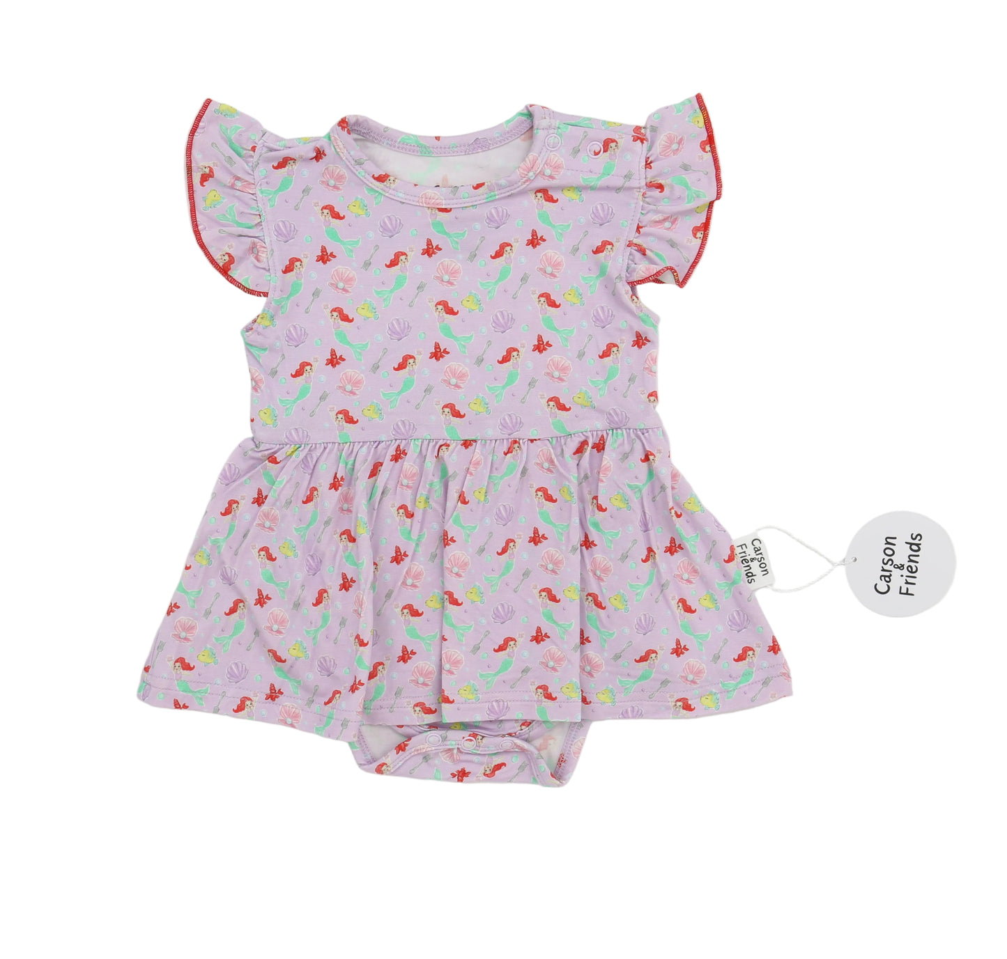 Carson and Friends Under the Sea Pima Viscose Bamboo Twirl Dress