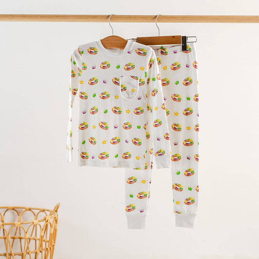 Nola Tawk - King Cake Organic Cotton Pajama Set