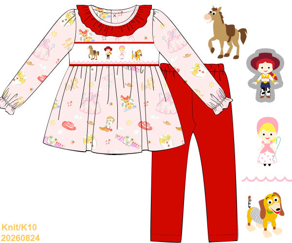 PRESALE ETA JANUARY- Friend in Me Smocked Legging Set