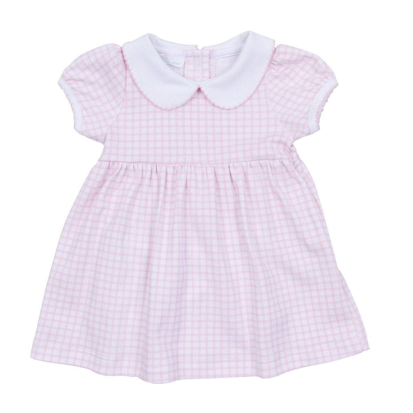 Magnolia Baby - Peek-A-Boo Wishes Collared Dress - Pink
