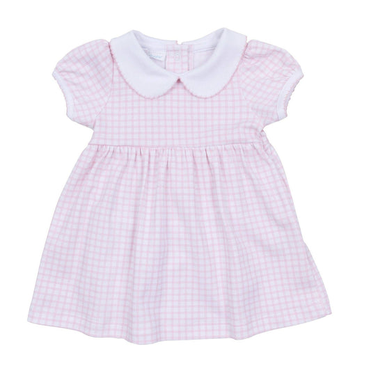 Magnolia Baby - Peek-A-Boo Wishes Collared Dress - Pink