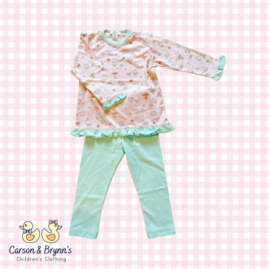 Baby Loren Sweet Tea Party Legging Set