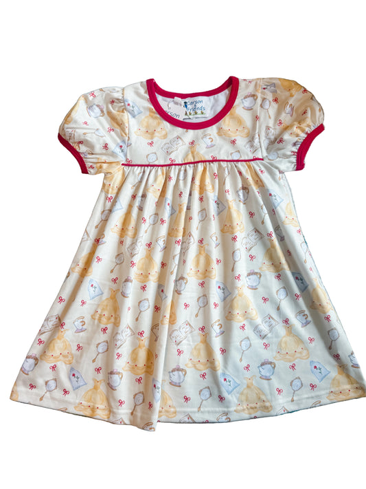 Carson and Friends Tale as Old as Time Dress