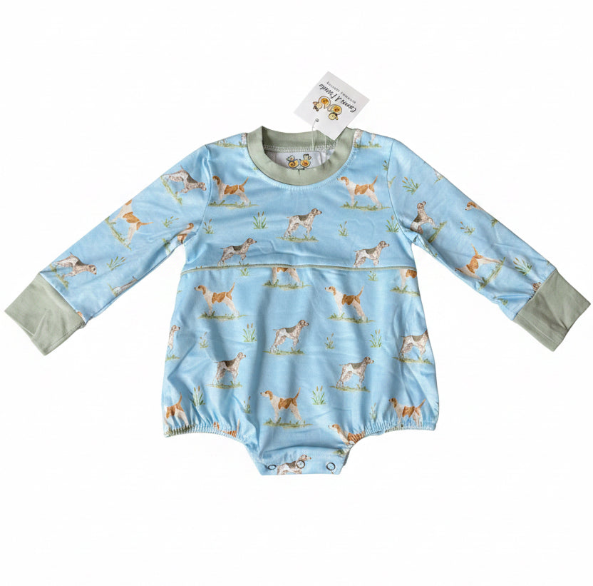 Carson and Friends Hunting Dogs Long Sleeve Bubble