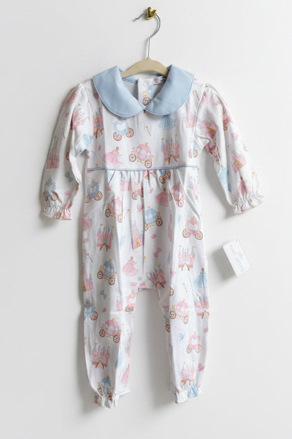 Baby Loren Princesses and Castles Pima Romper