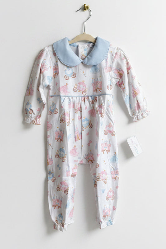 Baby Loren Princesses and Castles Pima Romper