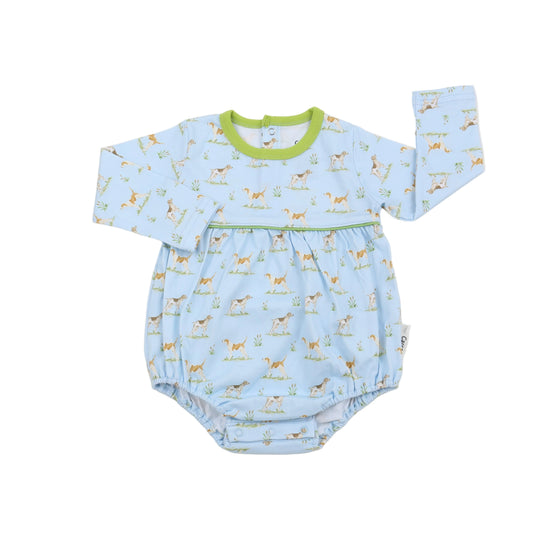 Carson and Friends Long Sleeve Bubble- Hunting Dogs