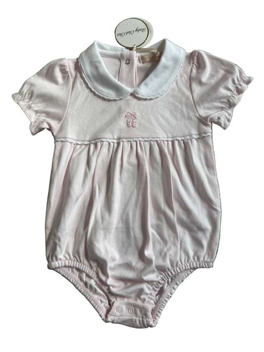 Baby Club Chic Embroidered Bubble- Sugarplum Steps
