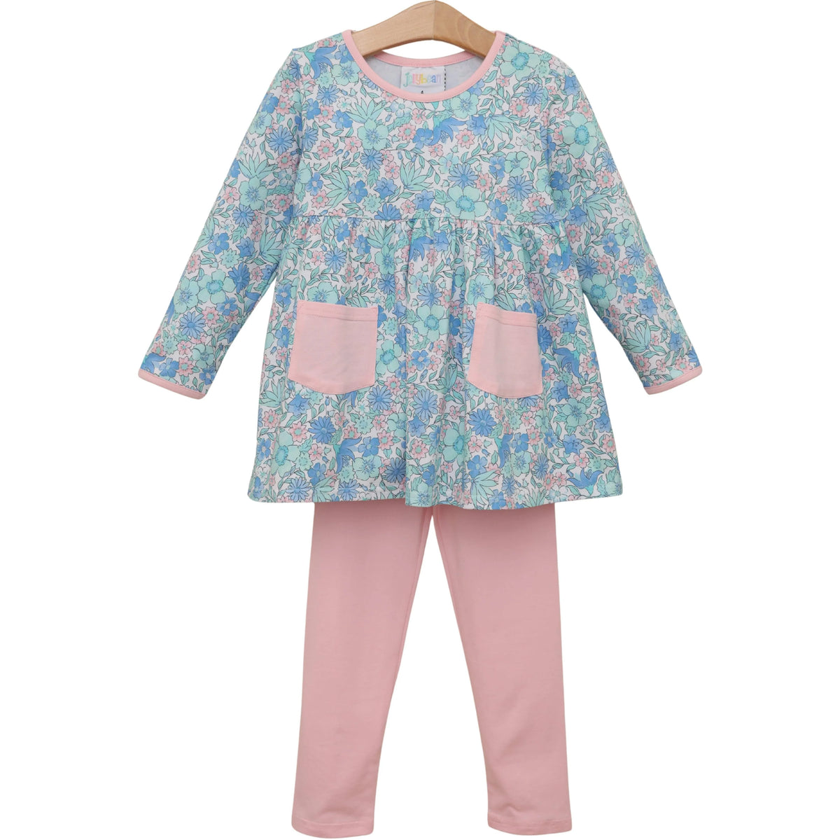 Jellybean Painted Petals Caroline Pants Set