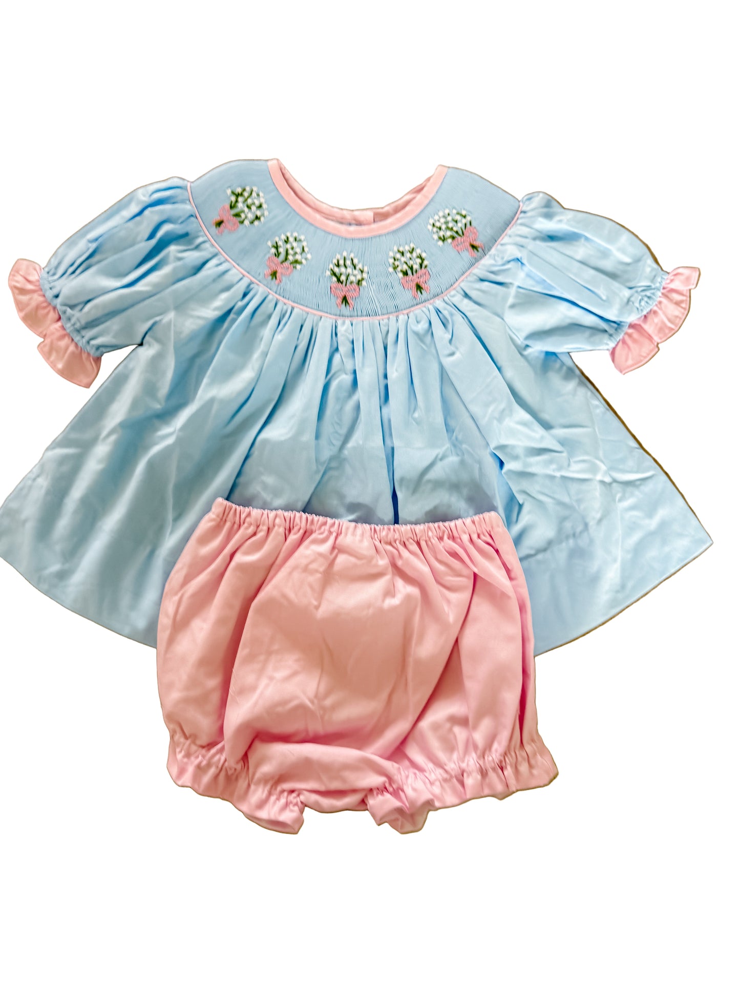 Carson and Friends Spring Bouquets Diaper Set