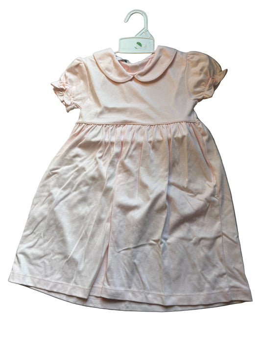 Baby Loren Pink Collared Dress