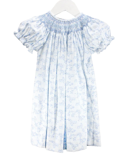 Baby Blessings Classic Toile Primrose Dress