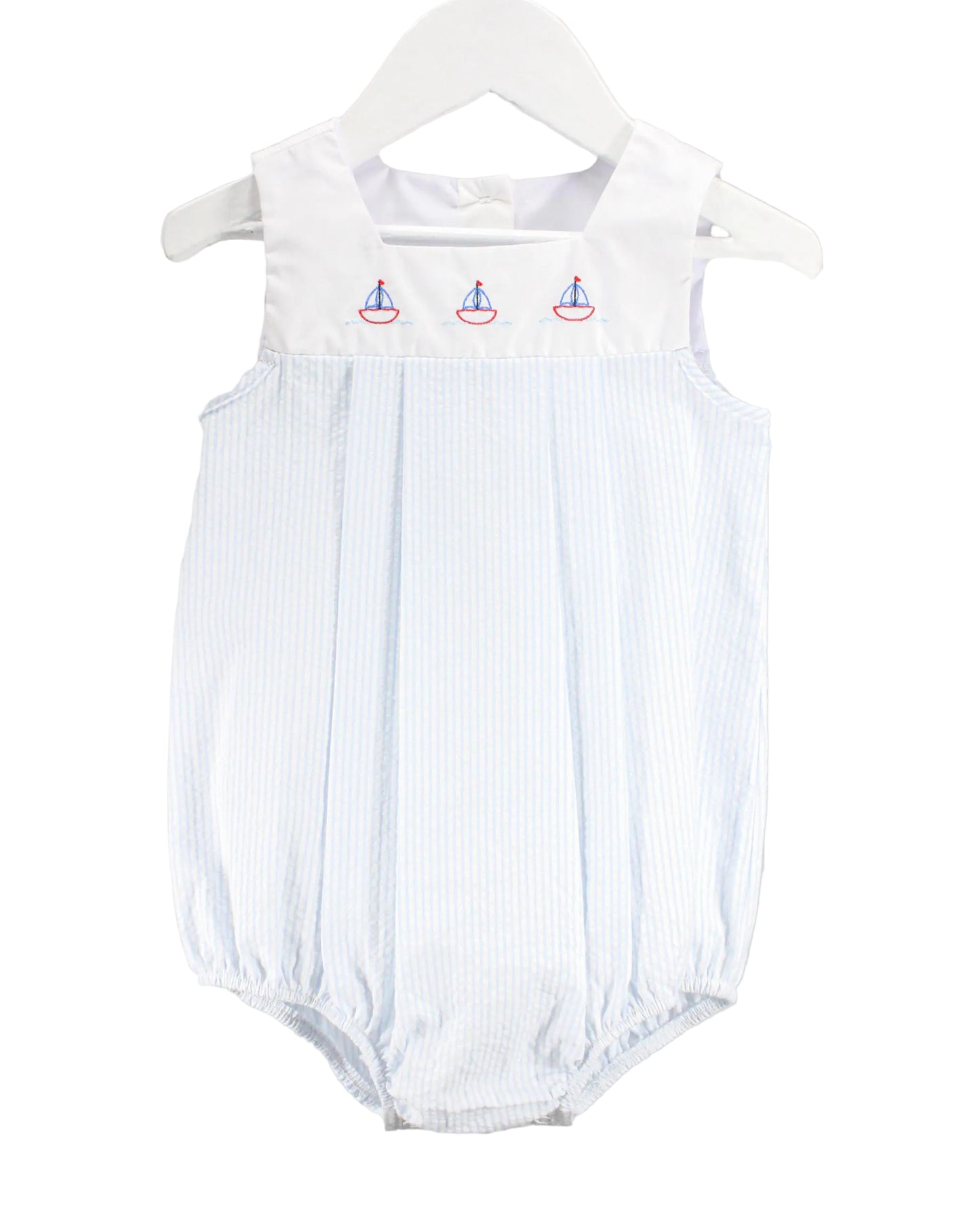 Baby Blessings Sailboat Blue Benjamin Bubble