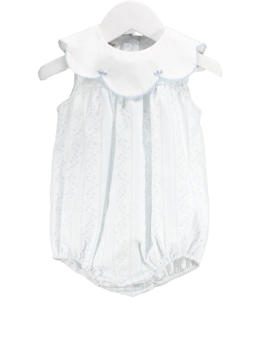 Baby Blessings Scalloped Blue Aria Bubble