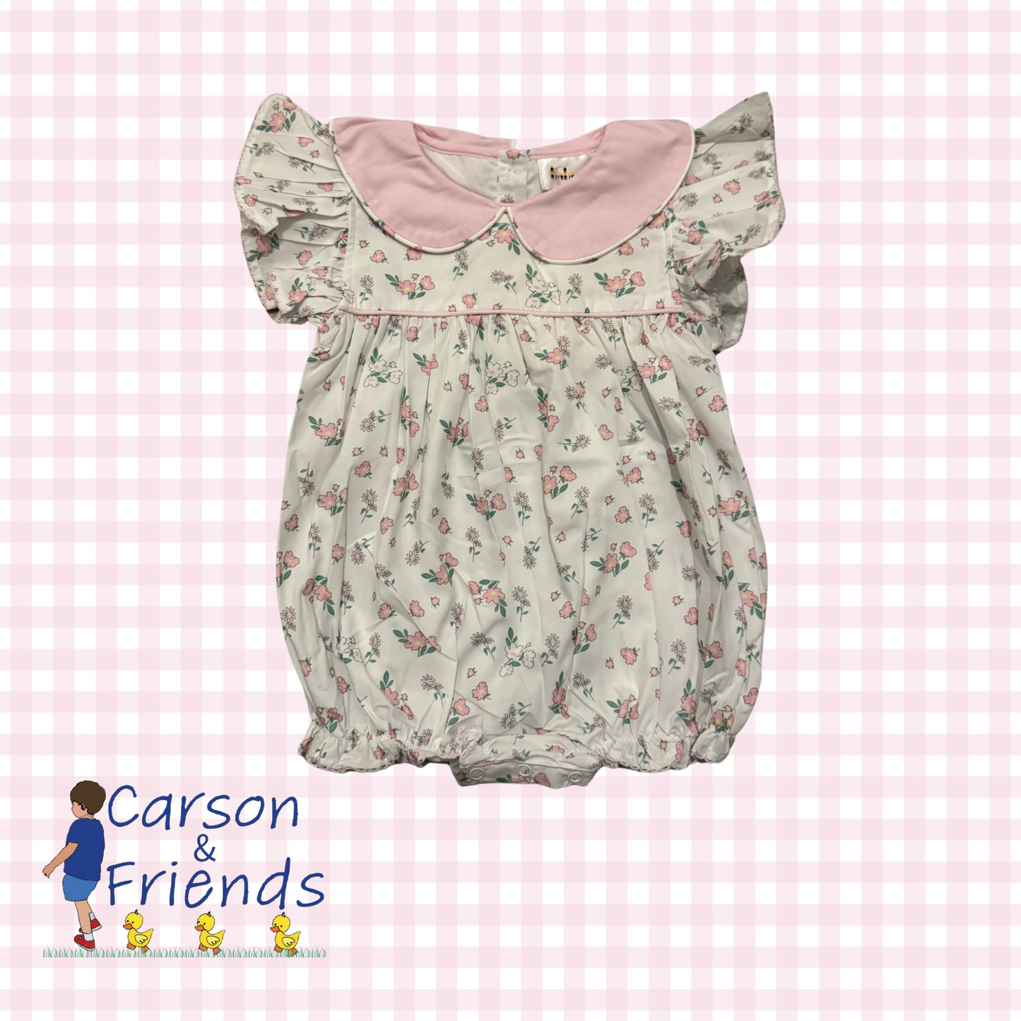 Floral Flutter Sleeve Bubble