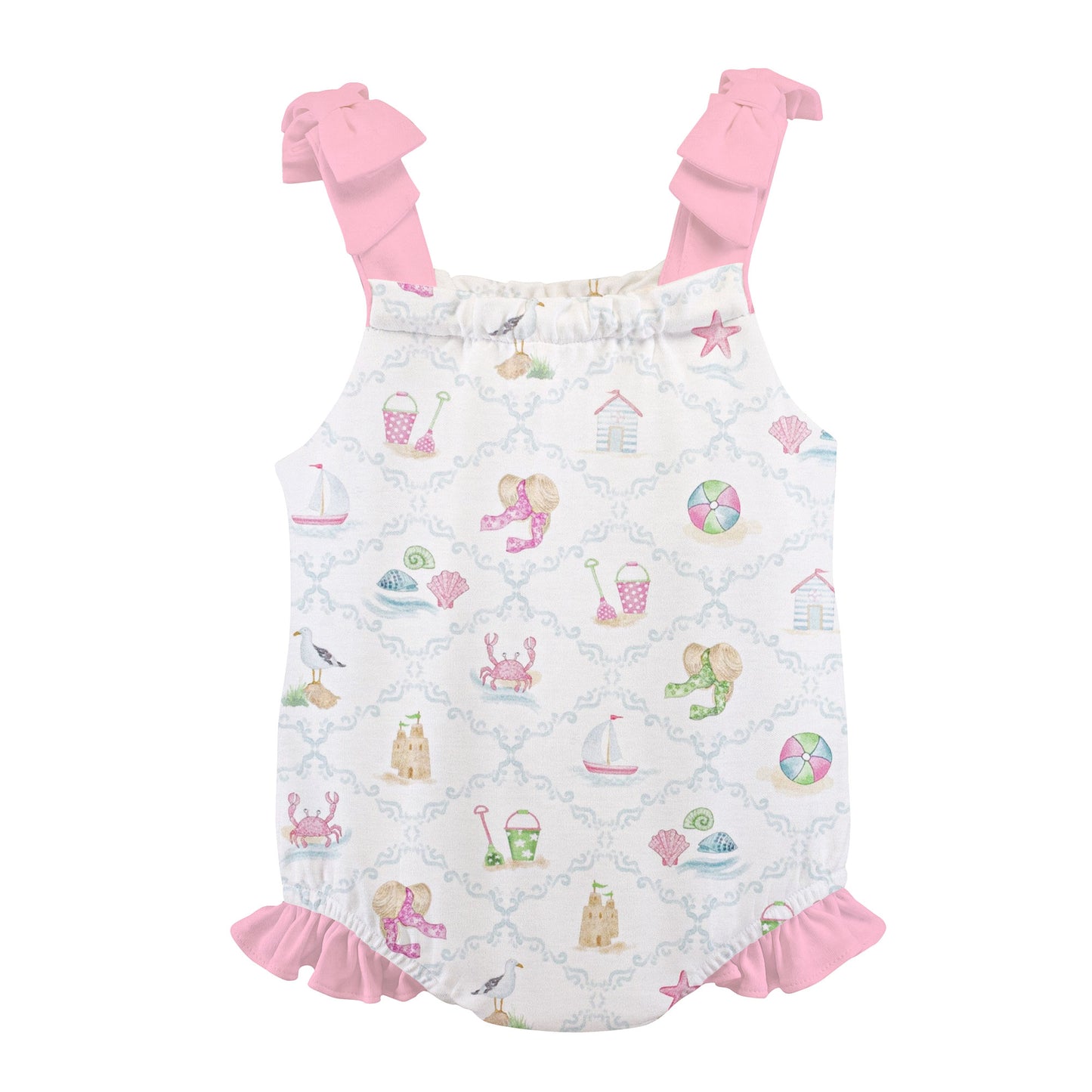 Baby Club Chic by the sea Bubble with Bows