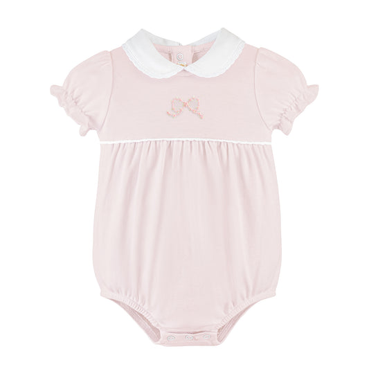 Baby Club Chic Embroidered Bubble- Pretty Bows