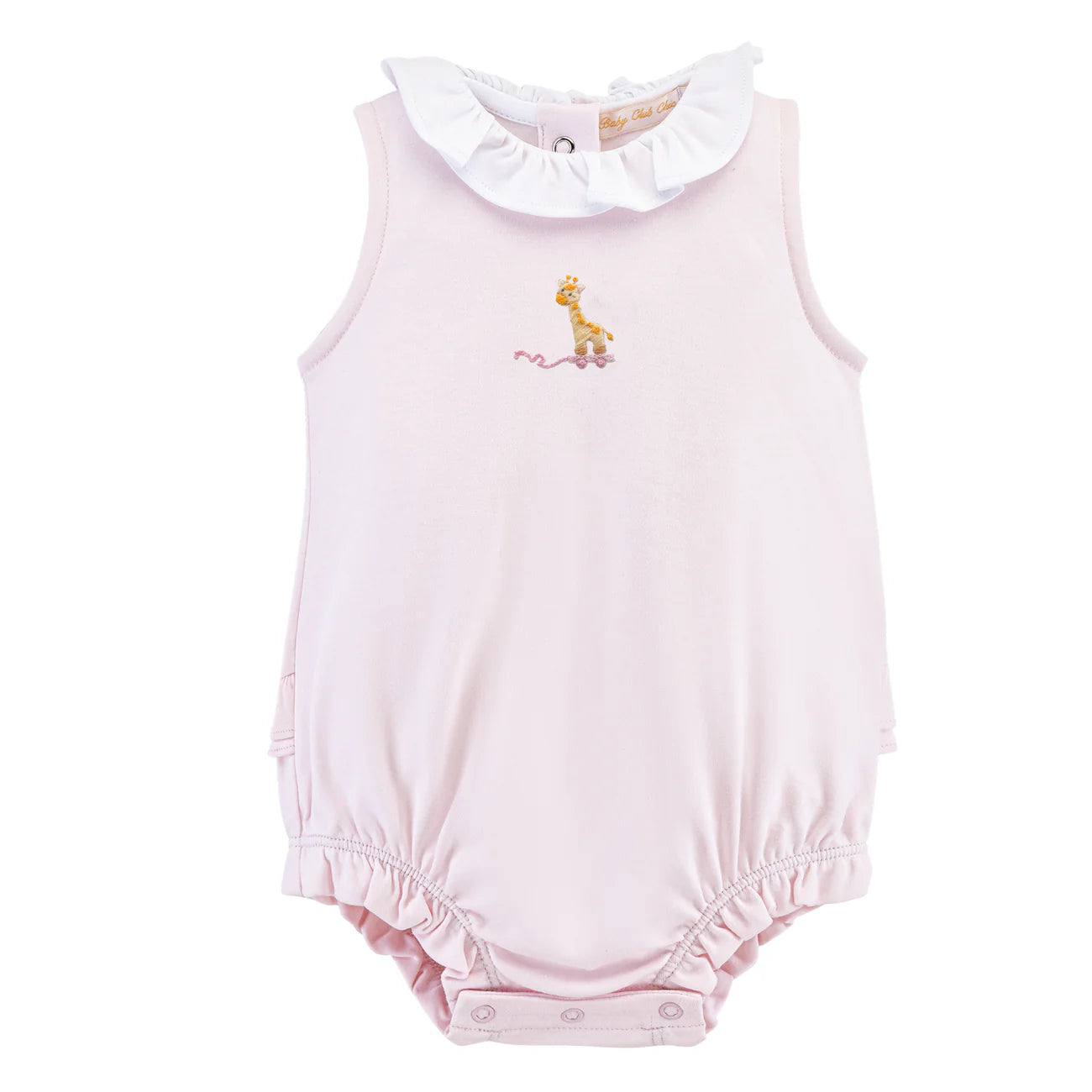 Baby Club Chic Tiny Giraffe Bubble- Pink