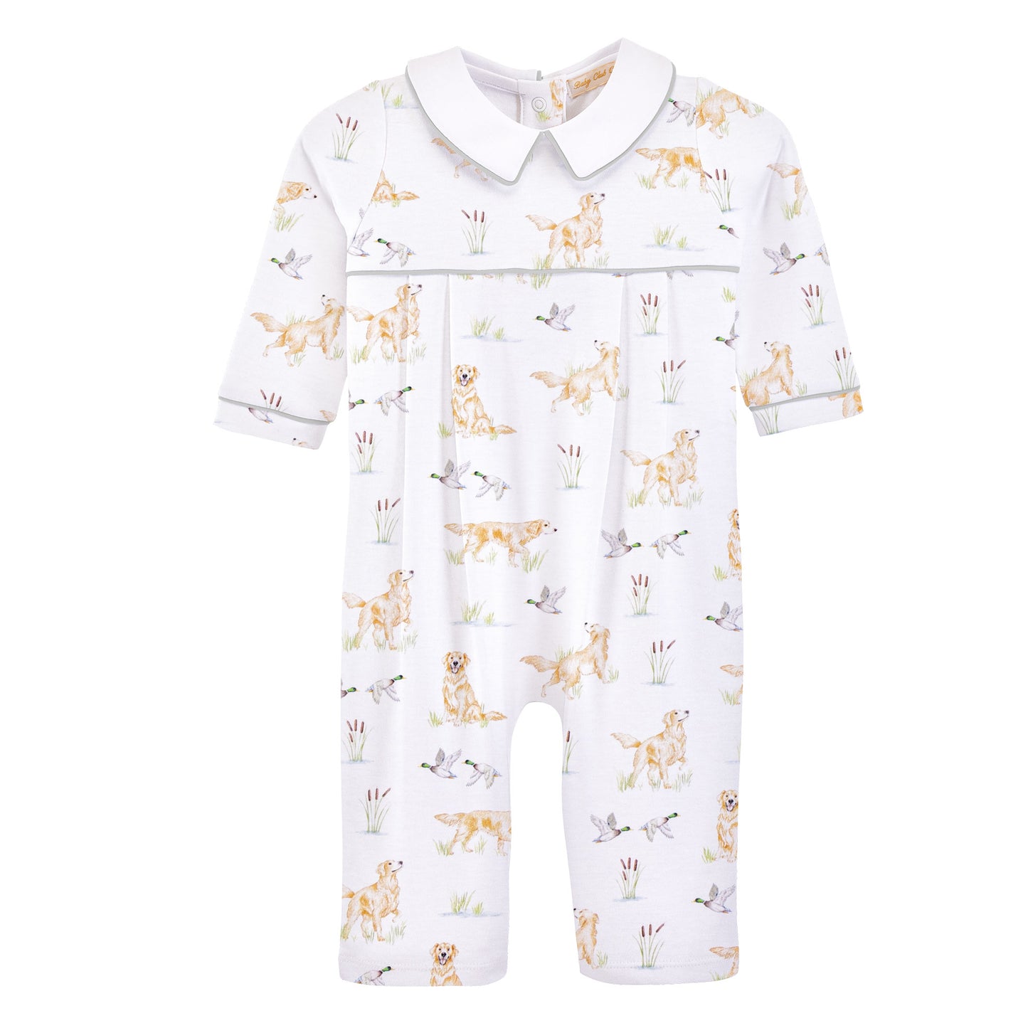 Baby Club Chic Golden and Mallards Playsuit