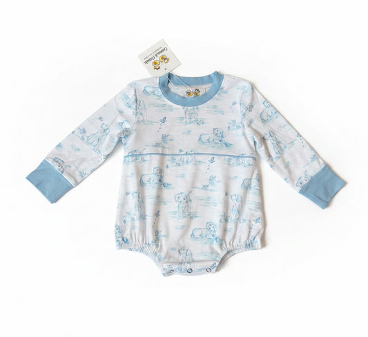 Carson and Friends Snips and Snails Long Sleeve Bubble