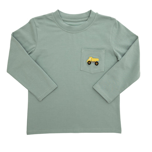 Itsy Bitsy Dump Truck Pocket Tee