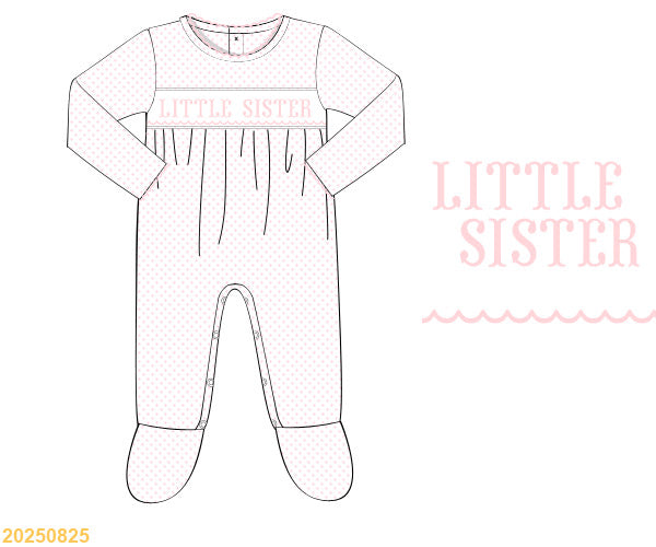 PRESALE ETA JANUARY- Carson and Friends Little Sister Footie