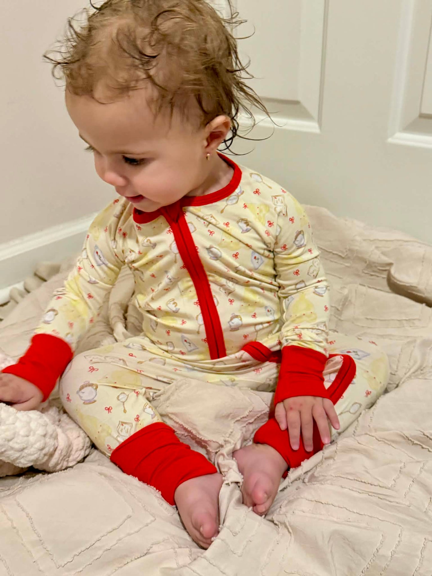 Carson and Friends Tale as Old as Time Bamboo Viscose Zippy