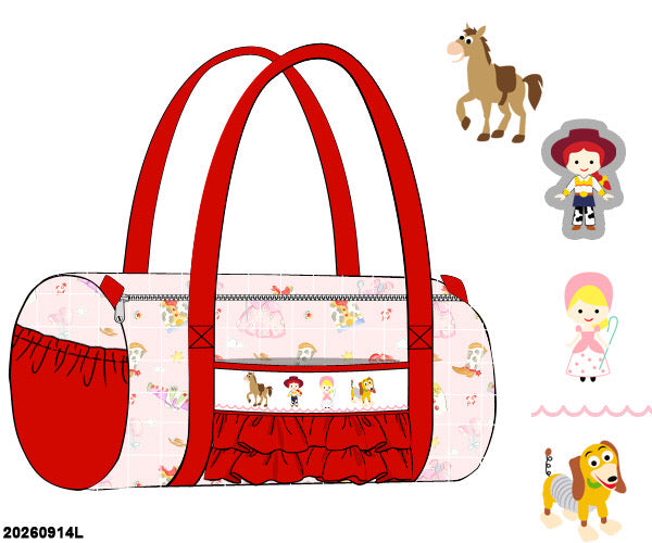 PRESALE ETA JANUARY- Carson and Friends Pink Friend in Me Smocked Duffel